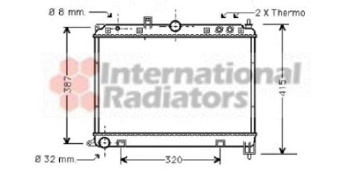 Radiateur, Refroidissement Du Moteur Rover 600 De 12/1994 À 02/1999