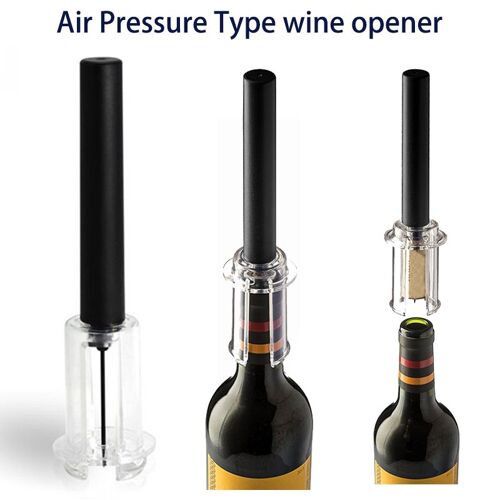 Ouvre-Bouteille De Vin À Pompe À Air, Pression D'air, Tire-Bouchon Sous Vide, Outil De Tire-Bouchon, Type Broche En Acier Inoxydable, Pompes À Bouteille, Bouchon De Vin, 2022