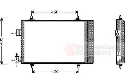 Condenseur, Climatisation Citroën Berlingo De 04/2003 À Aujourd'hui