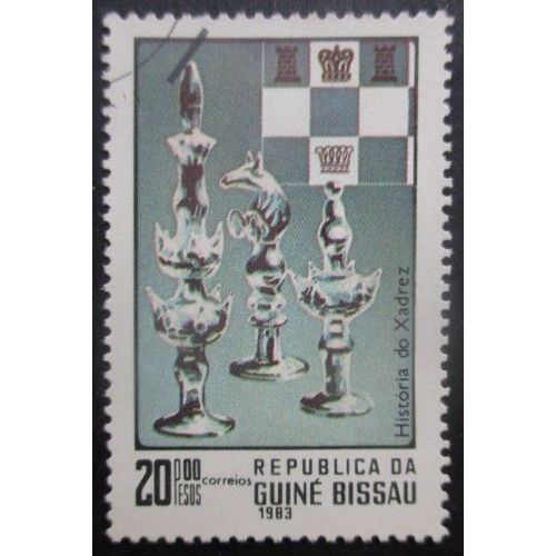 Guinee Bissau N°199 Echecs Oblitéré