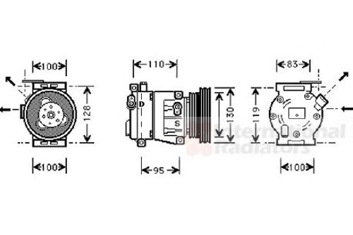 Compresseur, Climatisation Fiat Brava De 10/2000 À 10/2001