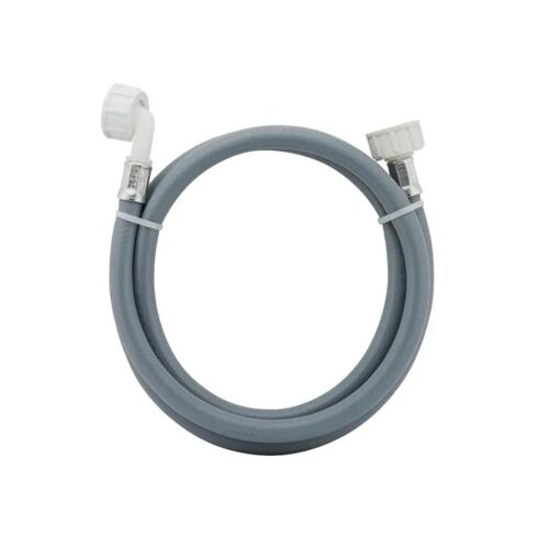 Tuyau d'arrivée d'eau universel livré avec joints 20/27 avec raccords droit x coudé (L2500mm 3/4 F x 3/4 C Lave-linge (3664162064507 )