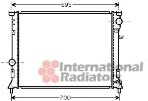Radiateur, Refroidissement Du Moteur Chrysler 300 C De 01/2007 À 11/2012