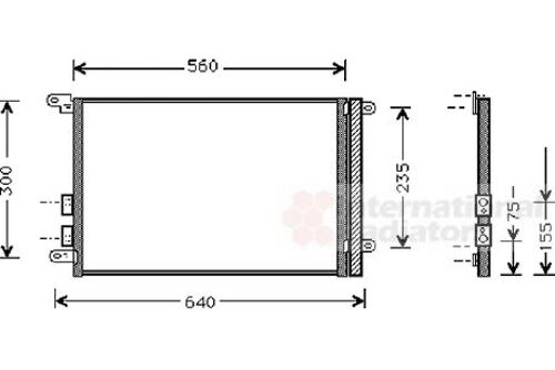 Condenseur, Climatisation Alfa Romeo 147 De 10/2004 À 03/2010