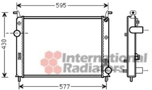 Radiateur, Refroidissement Du Moteur Fiat Palio Weekend De 02/2001 À Aujourd'hui