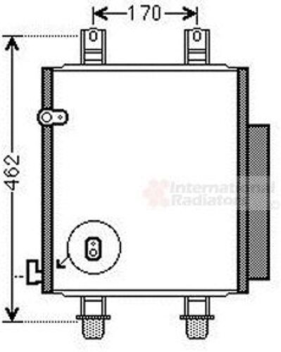 Condenseur, Climatisation Daihatsu Cuore Vii De 04/2007 À Aujourd'hui