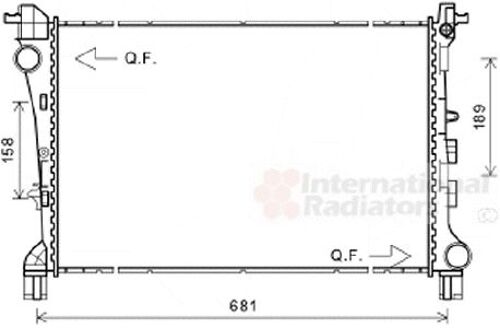 Radiateur, Refroidissement Du Moteur Fiat 500l De 09/2012 À Aujourd'hui