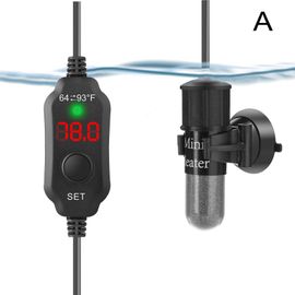 Chauffage D'aquarium 10w, Régulateur De Température 18 ?-34 ?, Thermostat, Chauffage Numérique, Mini Affichage, Tige De Tortue, I1h2