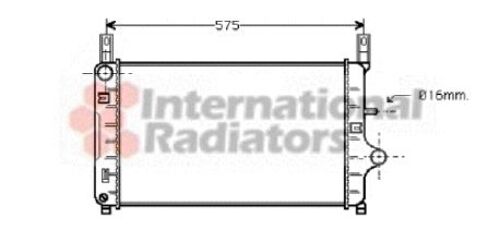 Radiateur, Refroidissement Du Moteur Ford Courier Camionnette De 09/1991 À 02/1996