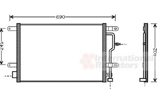 Condenseur, Climatisation Audi A4 De 11/2000 À 12/2004