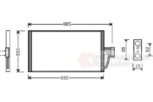 Condenseur, Climatisation Bmw 5 De 02/2000 À 06/2003