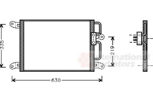 Condenseur, Climatisation Fiat Marea De 04/1999 À 05/2002