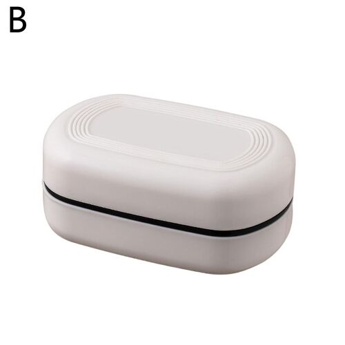 Boîte à savon à 2 niveaux avec couvercle, porte-savon de voyage, rangement de scellage, savon de salle de bains, étui Durable, organisateur accessoires Str Z9D6