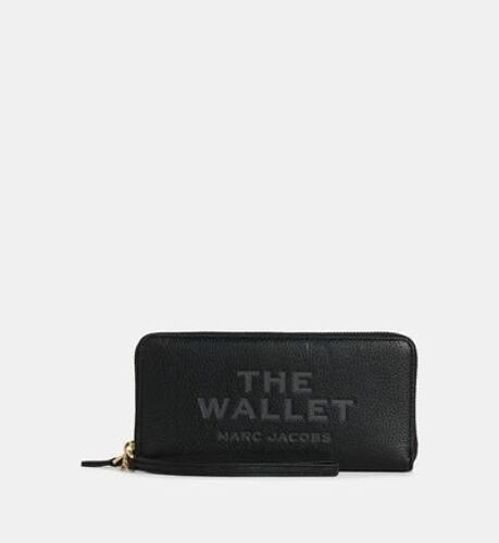 MARC JACOBS - Portefeuille The Leather Continental Wallet - Noir
