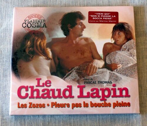Vladimir Cosma : Bof Le Chaud Lapin - Les Zozos-Pleure Pas La Bouche Pleine / Cd Digipack