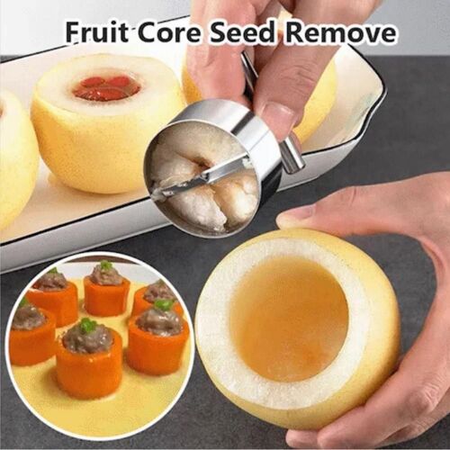 Dissolvant De Graines De Fruits En Acier, Gadgets Couteau Séparateur À Domicile, Outil De Cuisine Coupe-Poire Pitt C4l4
