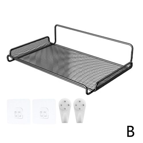 Boîte de rangement murale pour téléviseur T1, routeur à montage mural, facile à installer, accessoires pour la maison, étagère de rangement durable, L4c8