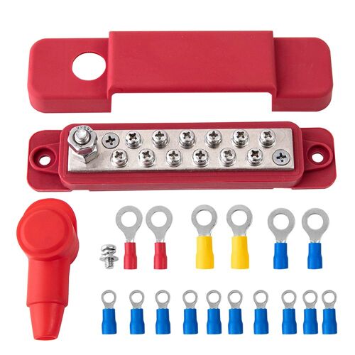 Borne de Distribution de Batterie pour Voiture, Système d'Alimentation pour Yacht, Automobile, Montres, Soleil, Nuit, 8V, 150A, 12