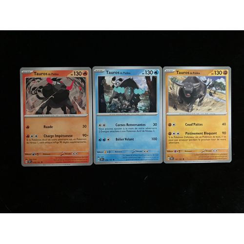 Etincelles Déferlantes - 3 Tauros De Paldea, 18-39-101/191