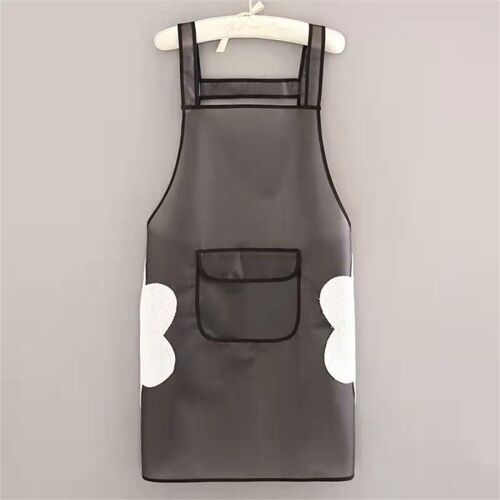 Tablier d'été résistant à l'usure pour femme, taille moyenne, résistant à l'huile, vêtements de cuisine, imperméable, ménage, livres, outils, anti-encrassement