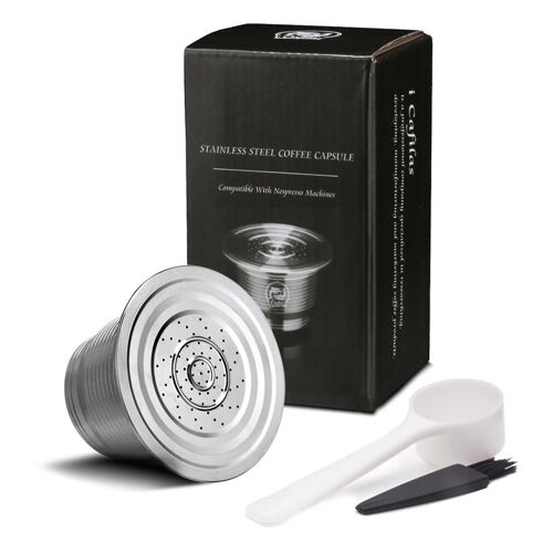 Capsules De Café Rechargeables Et Réutilisables Pour Nespresso, Dosettes Filtrantes, Dosettes Filtrantes, A5u4