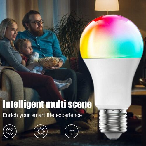 Ampoule Tuya Smart Rgb Led Bluetooth, Lampe À Intensité Variable, Minuterie Domestique, Lumières De Fonction Document, R6r3, 15w, 220v