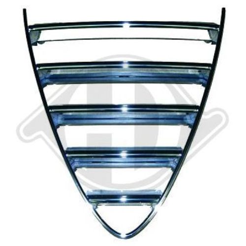Baguette Et Bande Protectrice, Grille De Radiateur Alfa Romeo 156 De 09/1997 À 09/2005