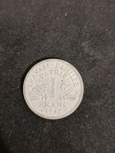 La Pièce De 1 Franc Francisque De 1942