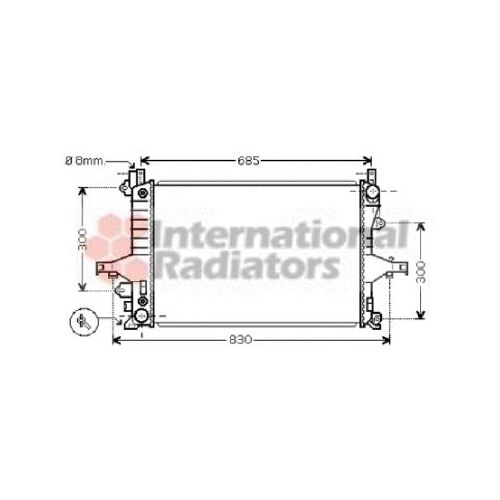 Radiateur, Refroidissement Du Moteur Volvo S60 I De 12/2001 À 04/2010