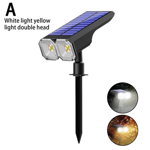 Éclairage D'extérieur À 48 Led, 2 En 1, Sans Fil, Imperméable, Pour Jardin, Cour, Pati P6l3