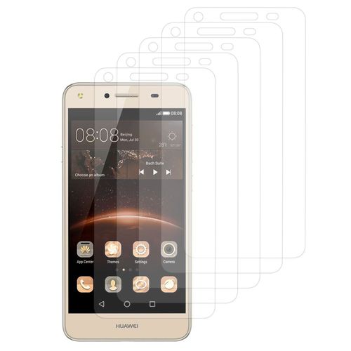 Lot / Pack De 5 Films Pour Huawei Y6 Elite 4g Protection D'écran Clear Transparent