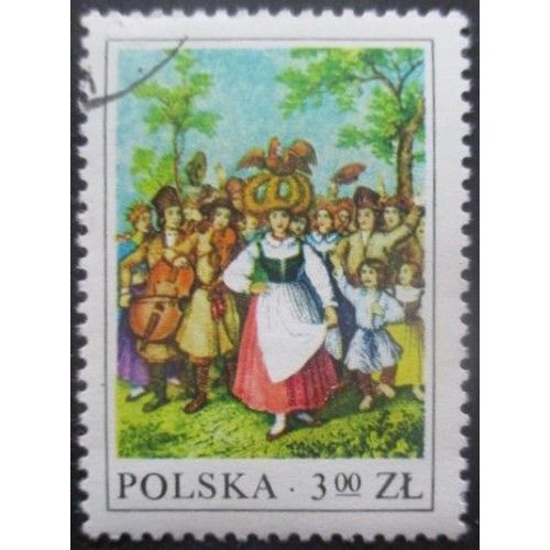 Pologne N°2341 Folklore Oblitéré
