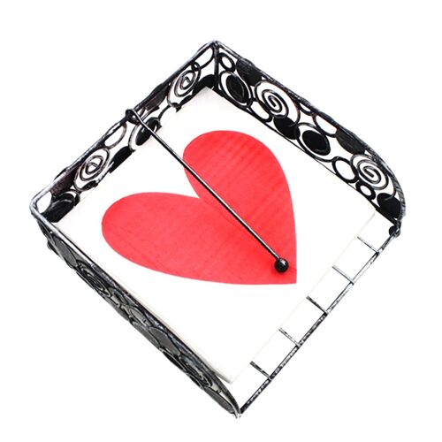 Serviettes De Mariage Personnalisées En Papier Doux À 2 Couches, Motif De Coeur, Pour Cocktails