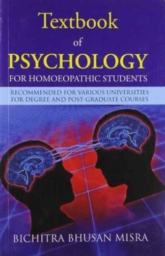 Textbook Of Psychology For Homoeopathic Students