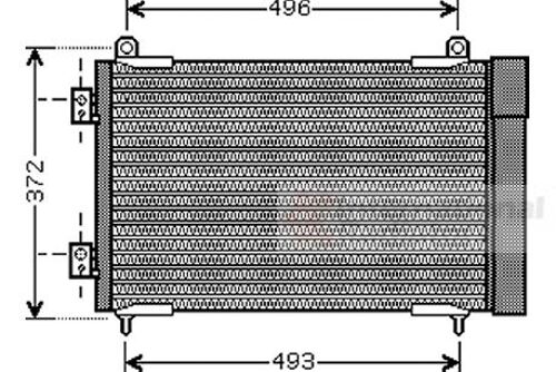 Condenseur, Climatisation Peugeot 206 3/5 Portes De 05/2004 À Aujourd'hui
