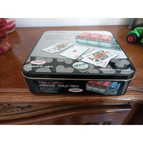 Boite Jeu Poker Texas Holden