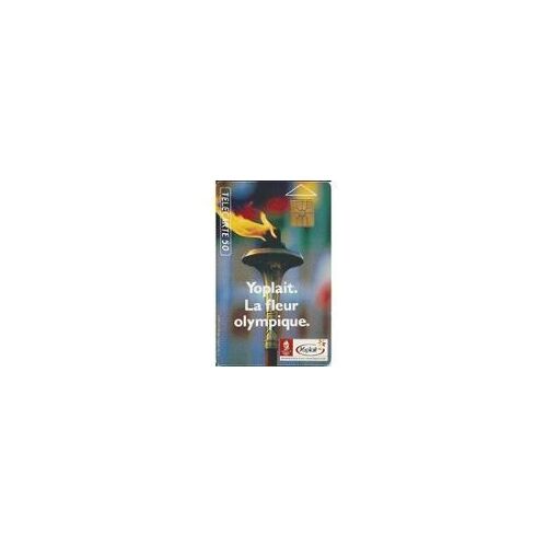 Télécarte 50 Unités =  Yoplait La Fleur Olympique Du 01/92, En So2
