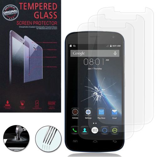 Lot / Pack De 3 Films Verre Trempé Pour Doogee X3 4.5'' Protection D'écran