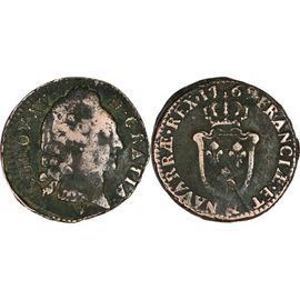 France - 1769 - Sol À L'écu - N (Montpellier) - 24-085