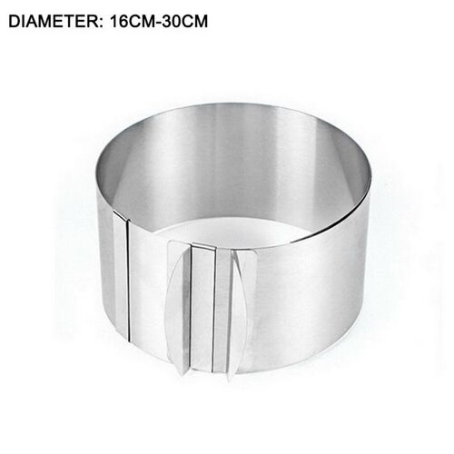 Moule Rond À Anneau De Mousse Réglable, Bordure De Gâteau, Pâte, Film, Accessoire De Cuisine, Outils De Cuisson Bricolage, Décoration De Dessert