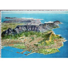 Carte Postale Du Cap (Afrique Du Sud) Péninsule Du Cap