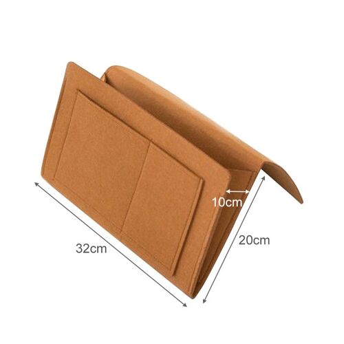 Sac de rangement en feutre, pochette de bureau, canapé livre divers suspendus canapé sac de rangement porte-panier de lit