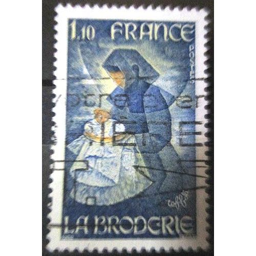 1980. F2079: Métiers D'art: "La Broderie".