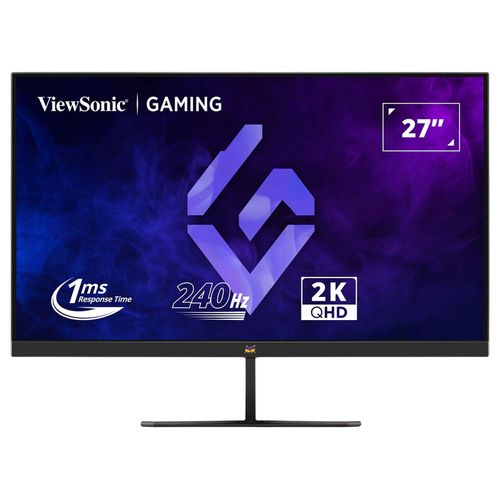 ViewSonic VX2758A-2K-PRO-3 - Écran LED - jeux - 27" - 2560 x 1440 QHD @ 240 Hz - IPS - 300 cd/m² - 1000:1 - HDR10 - 1 ms - 2xHDMI, DisplayPort