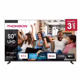Téléviseur 4K UHD 50'' 126 cm THOMSON 50UG4S14
