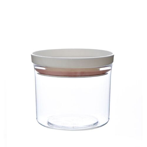 Boîte de rangement de cuisine avec anneau scellé, bidon alimentaire transparent, garde au frais, nouveau récipient transparent, 2 documents différents, HI