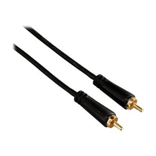 Hama - Câble audio - RCA mâle pour RCA mâle - 1.5 m - noir