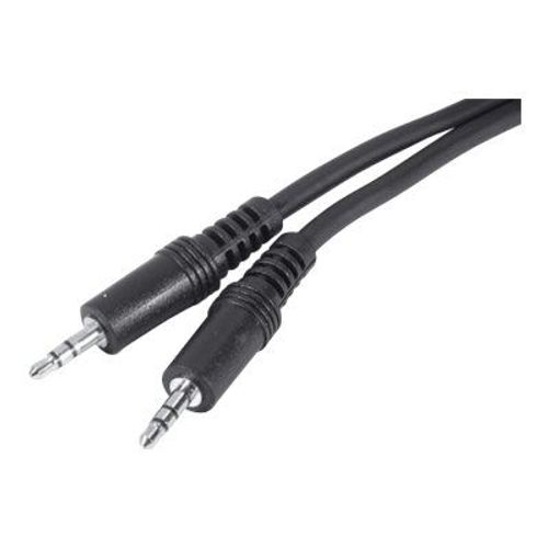 generic - Câble audio - mini-phone stereo 3.5 mm mâle pour mini-phone stereo 3.5 mm mâle - 2 m