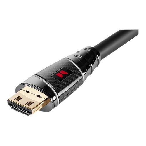 Monster Black Platinum Ultimate High Speed - Câble HDMI avec Ethernet - HDMI mâle pour HDMI mâle - 3 m - blindé - noir - support 4K
