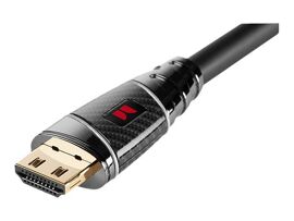 Monster Black Platinum Ultimate High Speed - Câble HDMI avec Ethernet - HDMI mâle pour HDMI mâle - 3 m - blindé - noir - support 4K